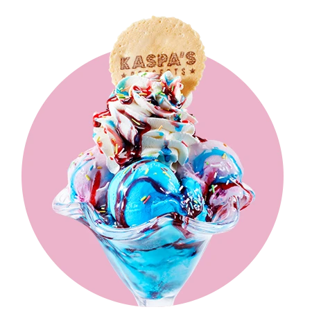 Bubblelicious Sundae, Sundaes