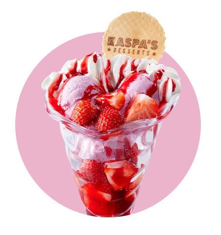 Strawberry Sundae, Sundaes