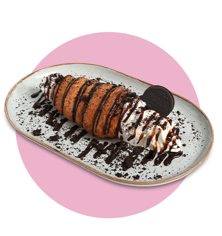 Oreo Chimney Cake, New Menu