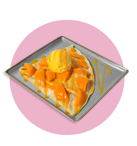 Mango Crepe, New Menu